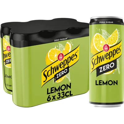 Schweppes Lemon zero 6-pack