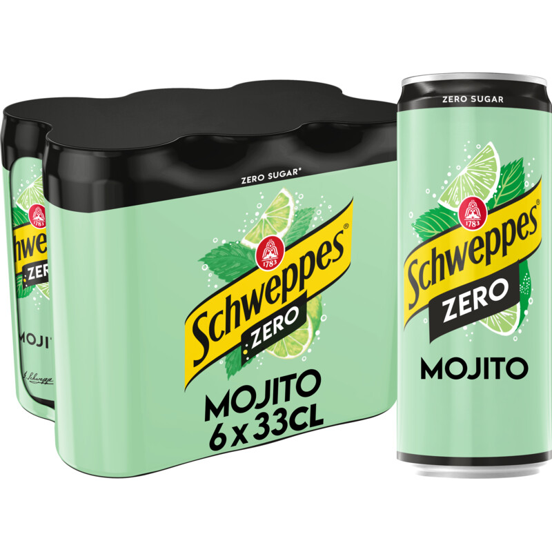 Schweppes Mojito zero 6-pack