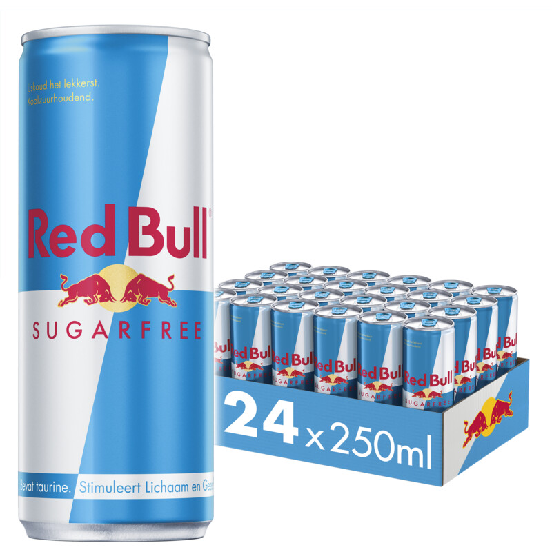 Red Bull Energy drink suikervrij 24-pack