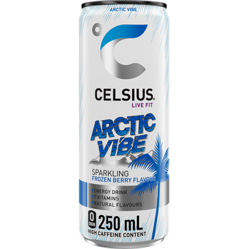 Celsius Sparkling arctic vibe
