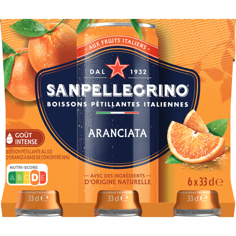 S. Pellegrino Aranciata 6-pack