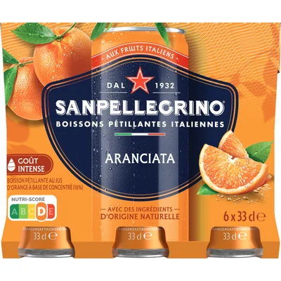 S. Pellegrino Aranciata 6-pack
