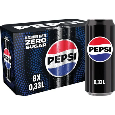 Pepsi Zero sugar 8-pack