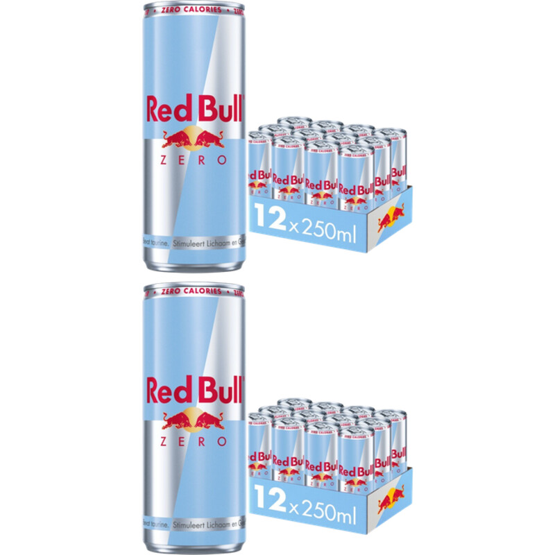 Red Bull Zero 2x 12-pack