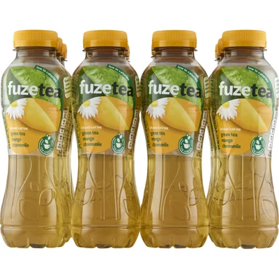 Fuze Tea Green ice tea mango chamomile 12-pack