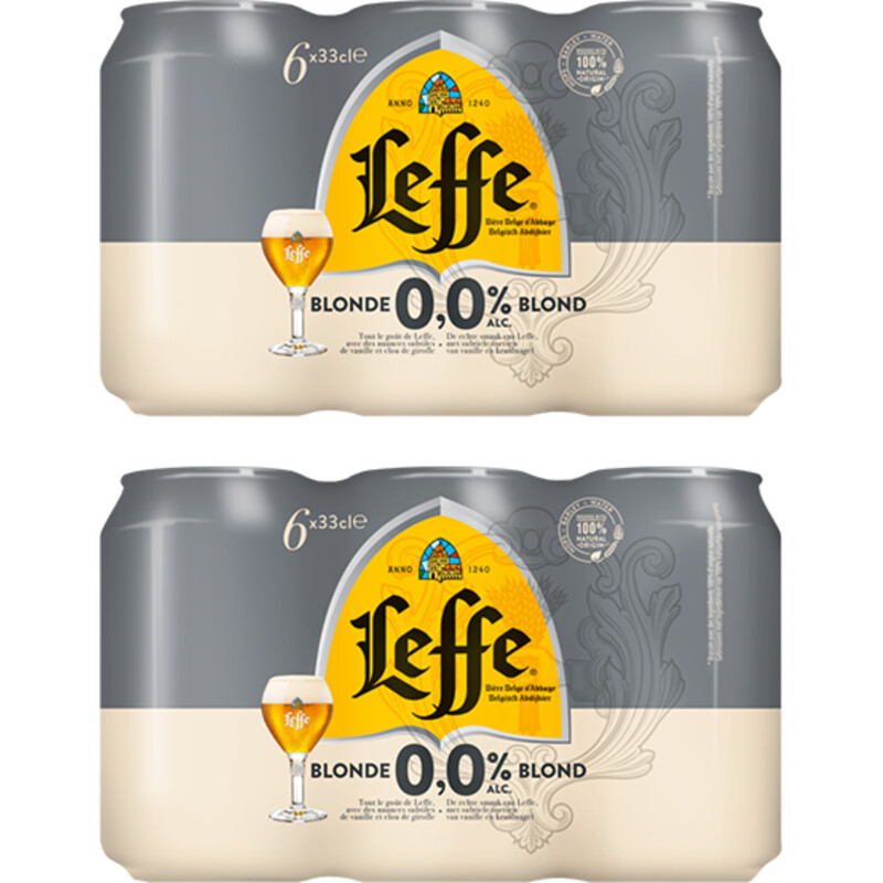 Leffe Blond 0.0% abdijbier 12-pack