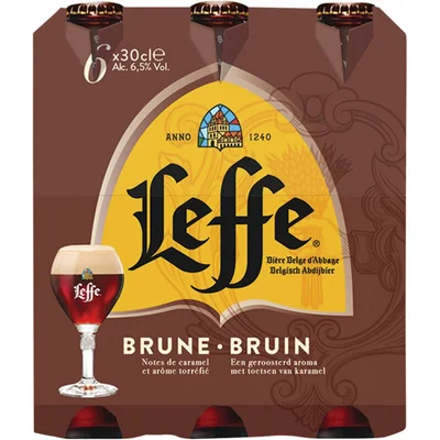 Leffe Bruin abdijbier 6-pack