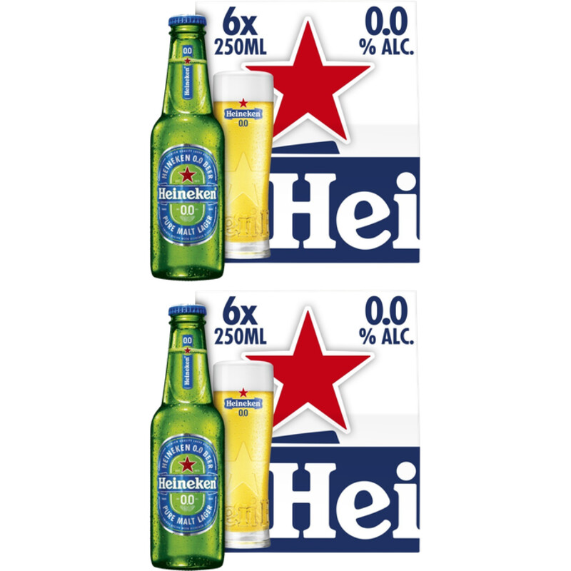 Heineken Premium pilsener 0.0 draaidop 12-pack