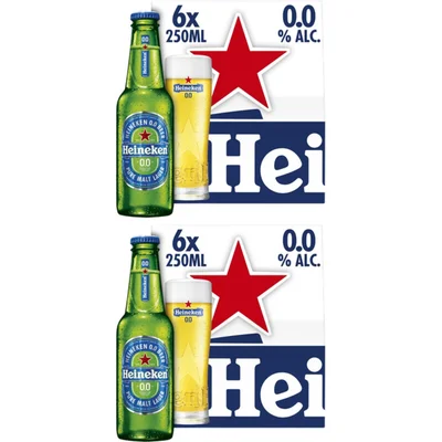 Heineken Premium pilsener 0.0 draaidop 12-pack
