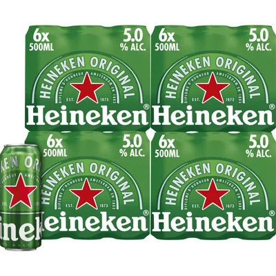 Heineken Premium pilsener 4x 6-pack