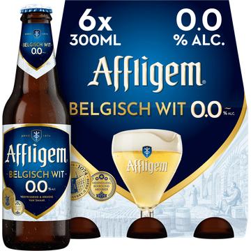 Affligem Belgisch wit 0.0 abdijbier 6-pack