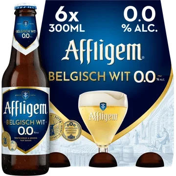 Affligem Belgisch wit 0.0 abdijbier 6-pack
