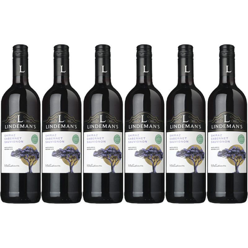 Lindeman's SA shiraz cabernet sauvignon 6 flessen