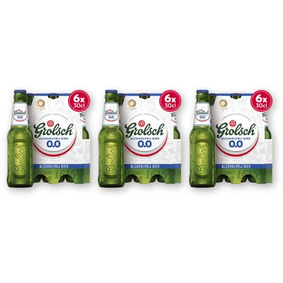 Grolsch Alcoholvrij bier 0.0% 18-pack