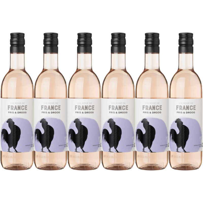 AH Fris & droge Franse huis rose 6-pack