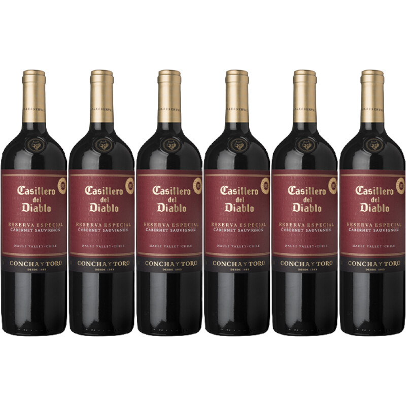 Casillero del Diablo  Reserva especial cabernet sau 6 flessen