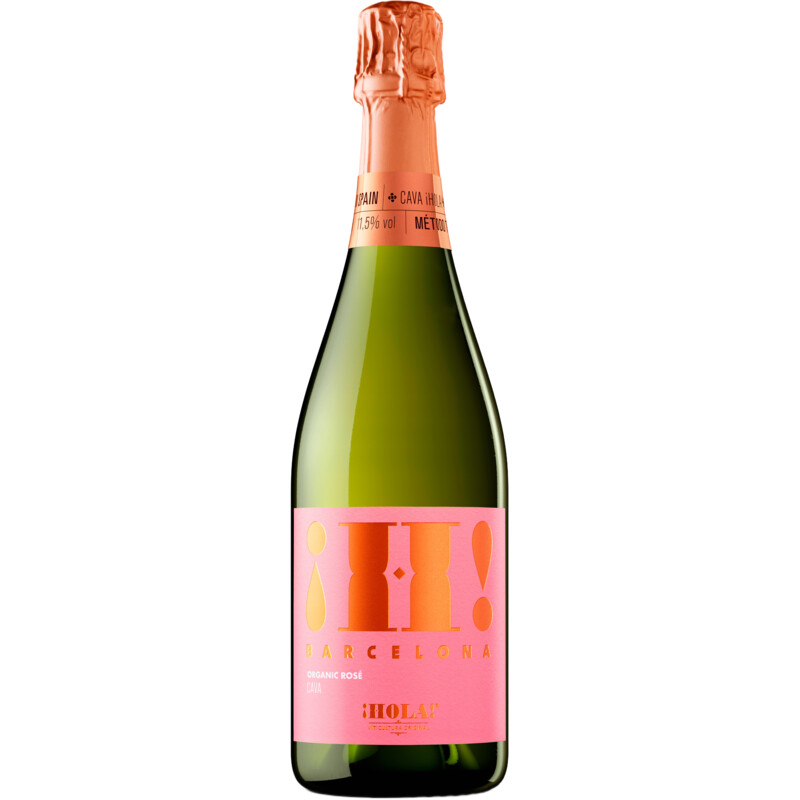Hola! Barcelona organic rosé cava