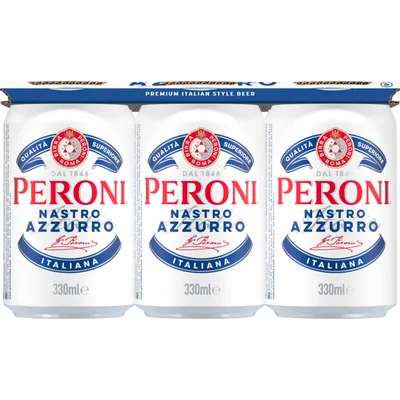 Peroni Nastro azzurro 6-pack