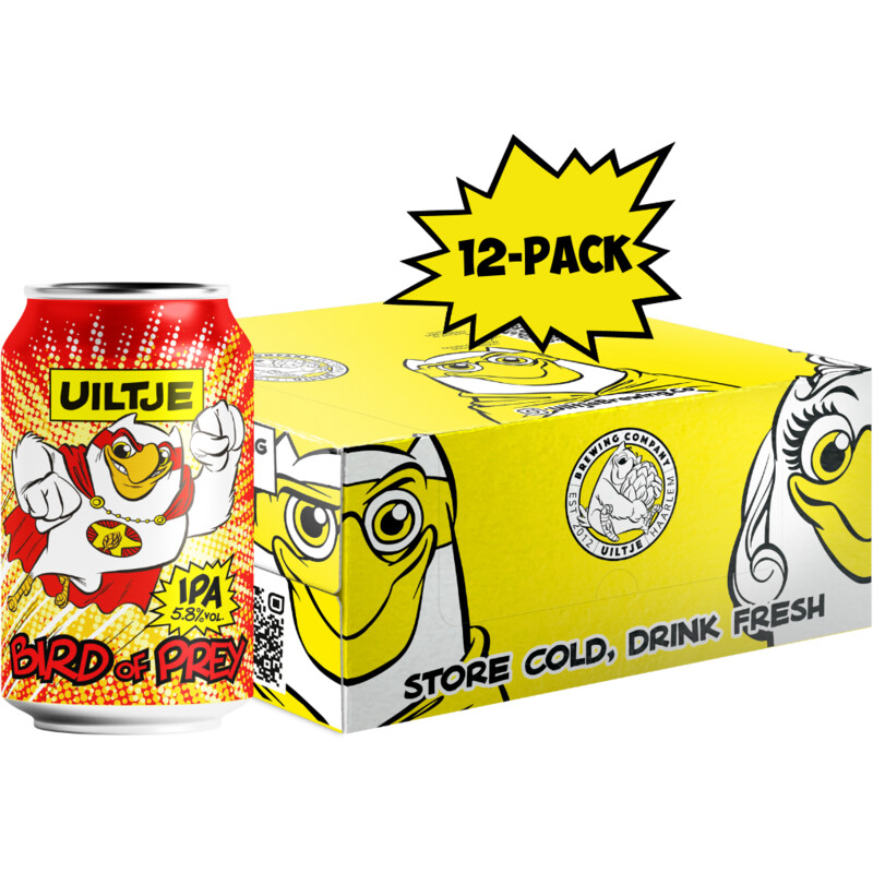 Uiltje Brewing Bird of prey IPA 12-pack