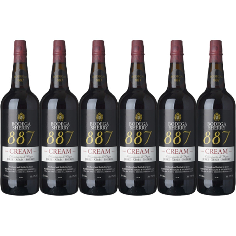 Jerez Sherry 887 cream 6-pack