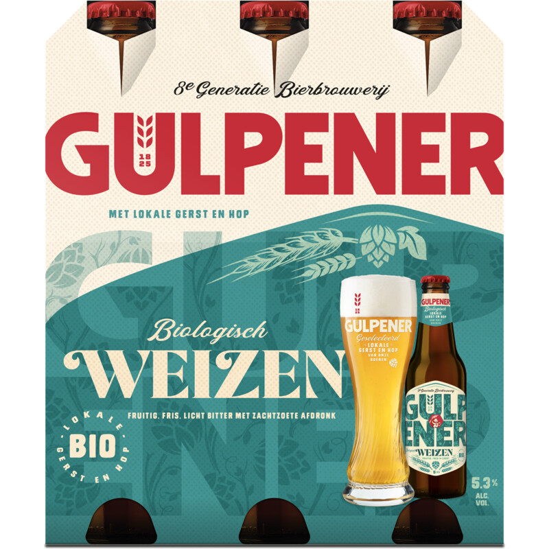 Gulpener Biologisch weizen 6-pack