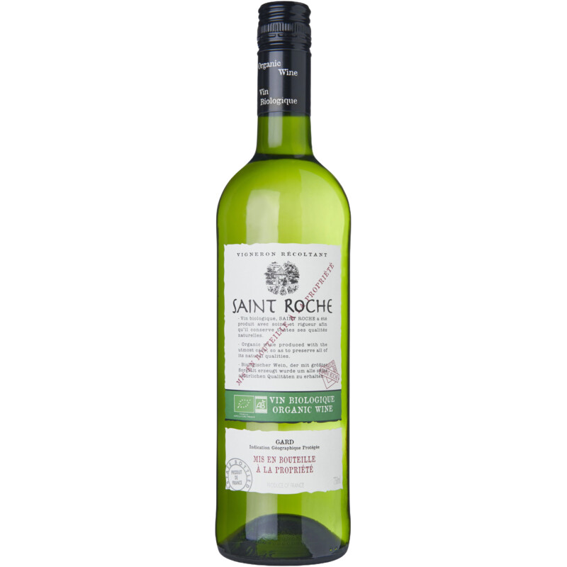 Saint roche Blanc organic wine