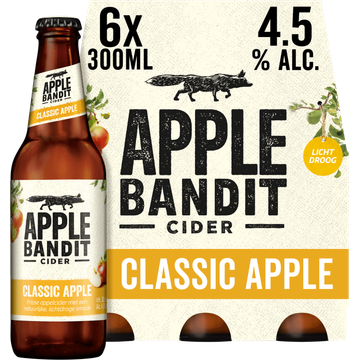 Apple Bandit Classic apple cider 6-pack