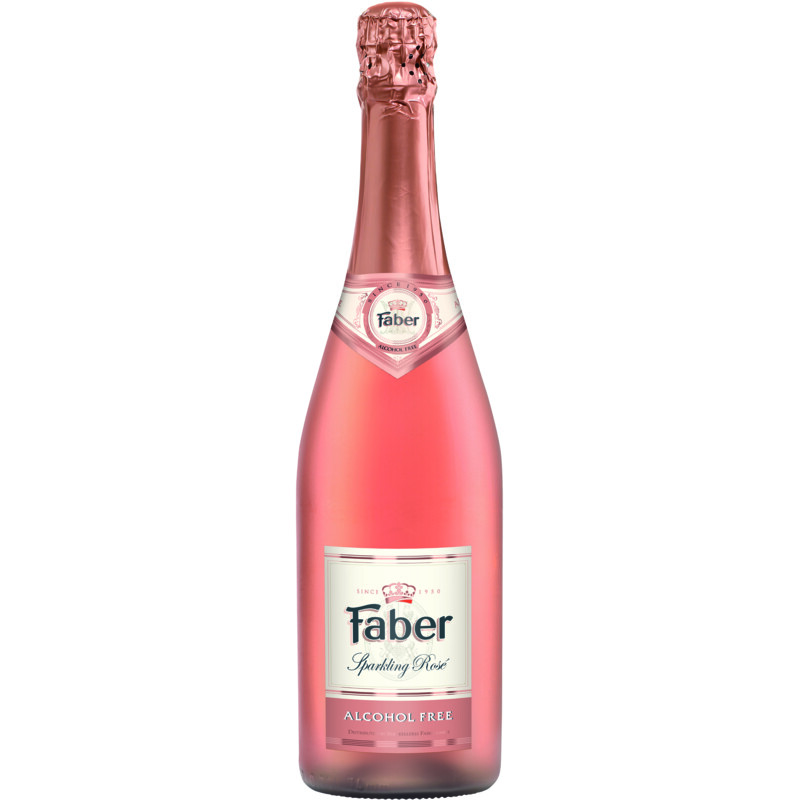 Faber Sparkling rosé alcoholvrij