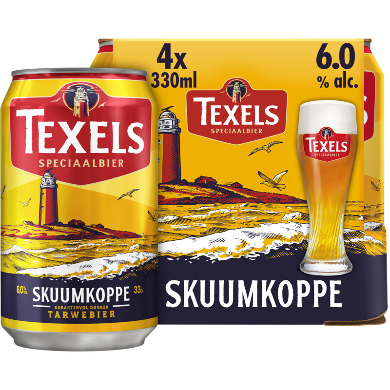 Texels Skuumkoppe speciaalbier 4-pack