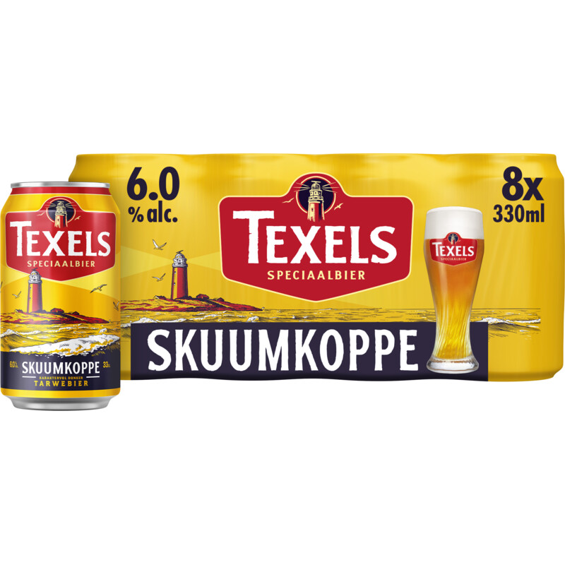Texels Texels skuumkoppe 8-pack