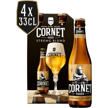 Cornet Oaked blond 4-pack