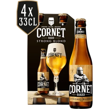Cornet Oaked blond 4-pack