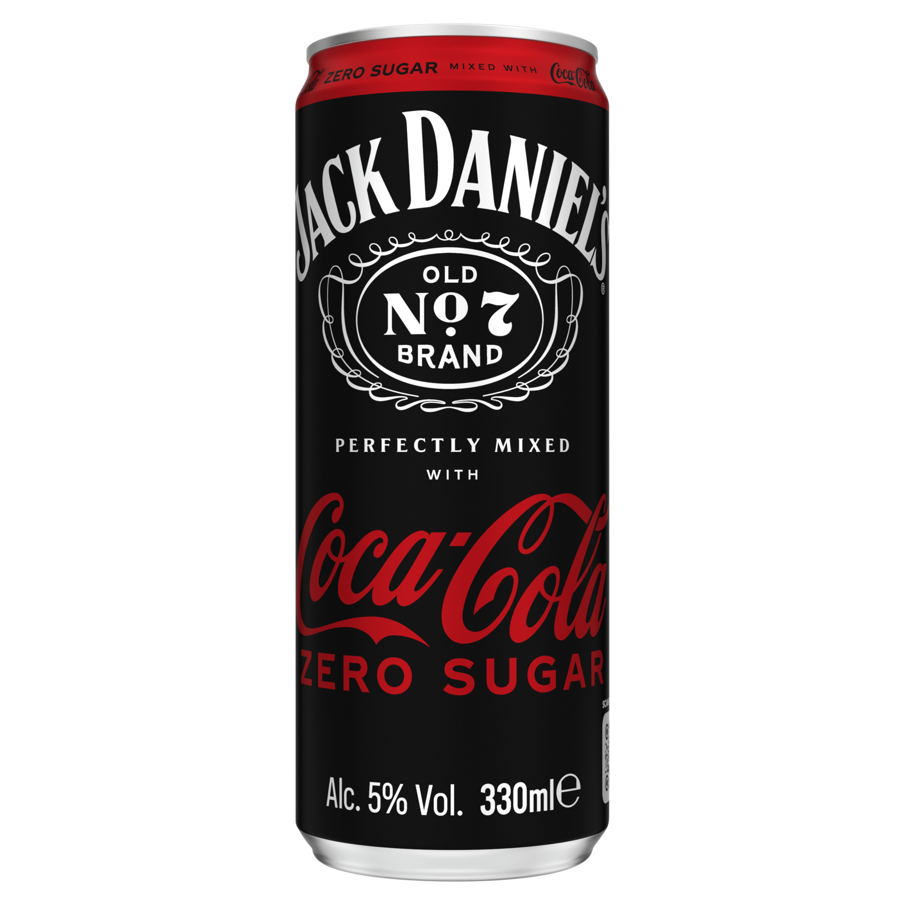 Jack Daniels Whiskey & coca cola zero sugar