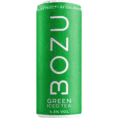 Bozu Hard iced tea green 4.5%