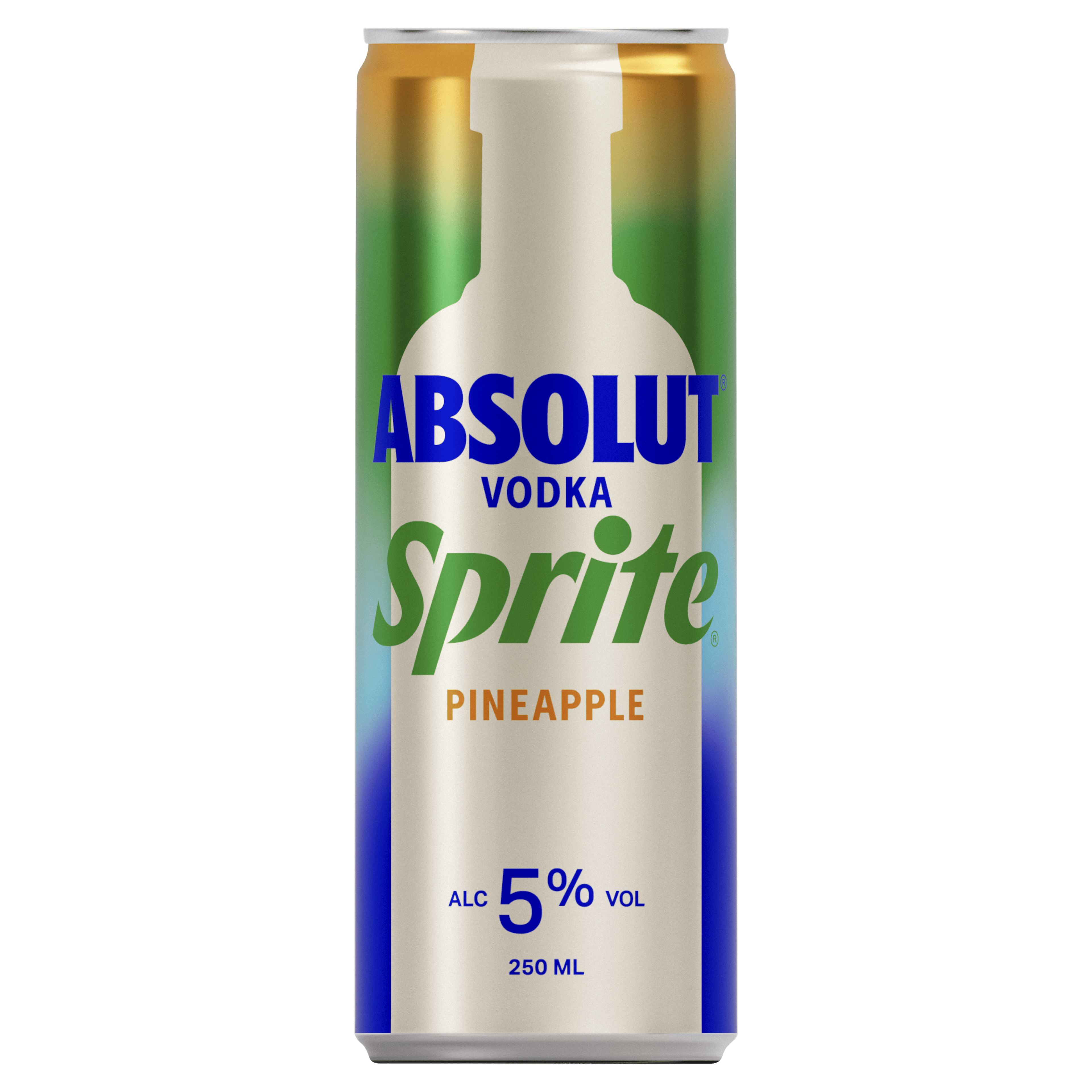 Absolut Vodka sprite pineapple