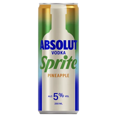 Absolut Vodka sprite pineapple