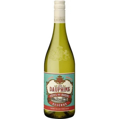 Les Dauphins Reserve côtes du rhône blanc