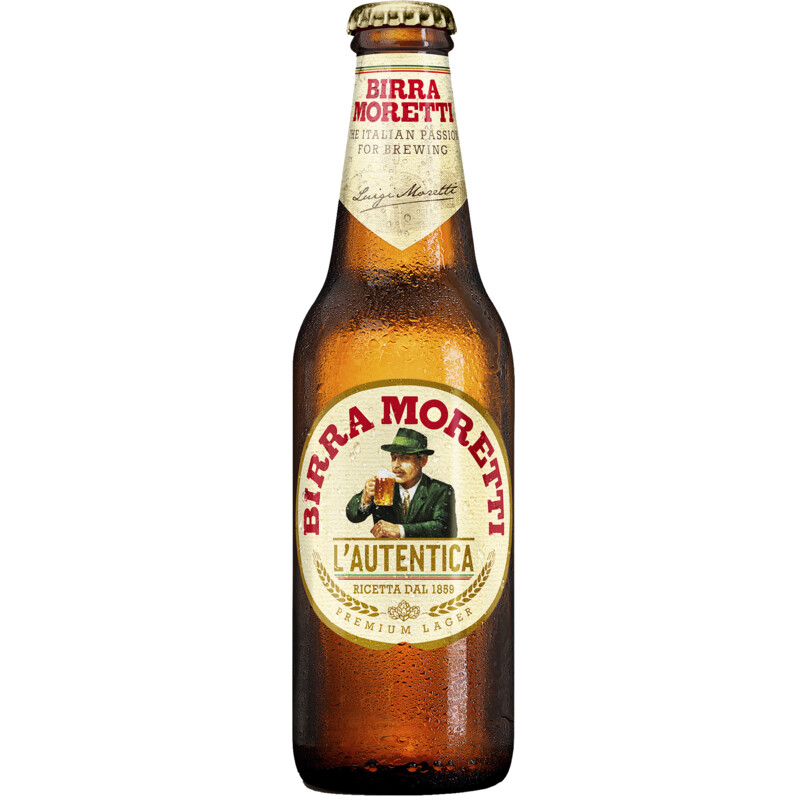 Birra Moretti L'autentica bier