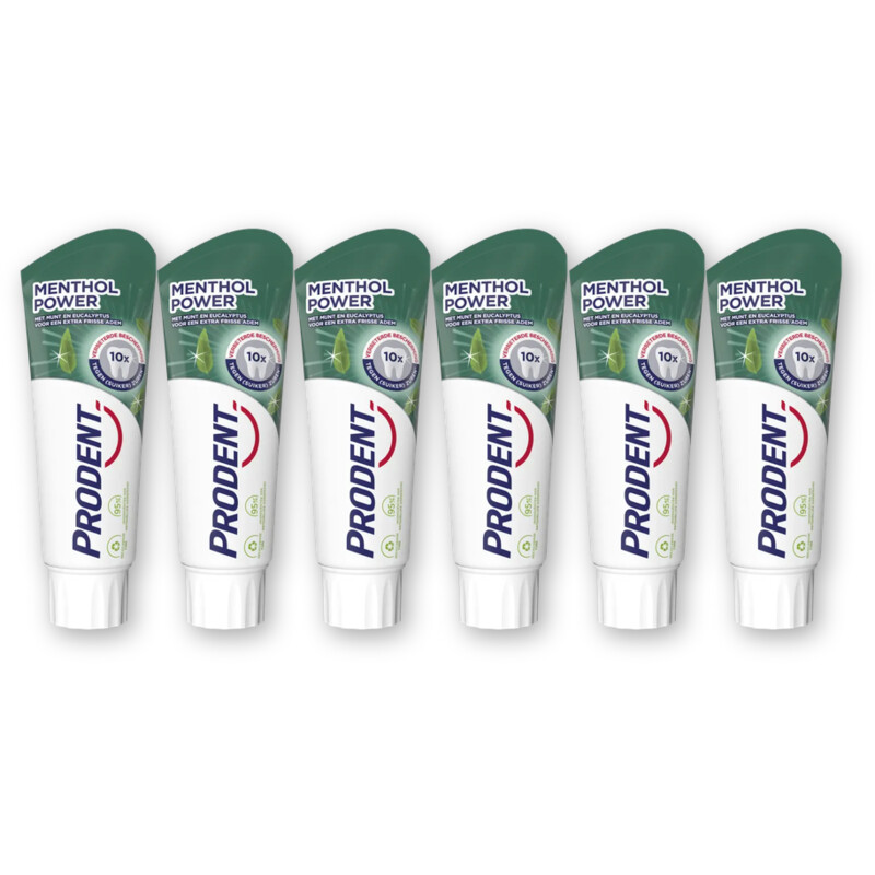Prodent Menthol power tandpasta 6-pack