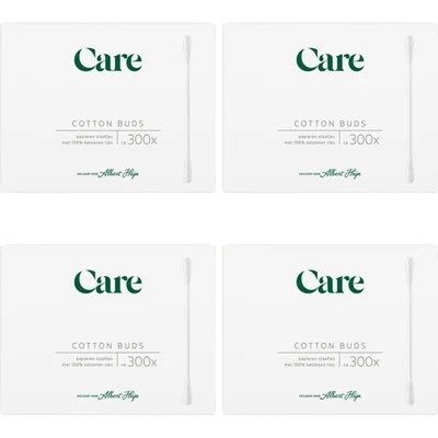 Care Cotton buds 4-pack