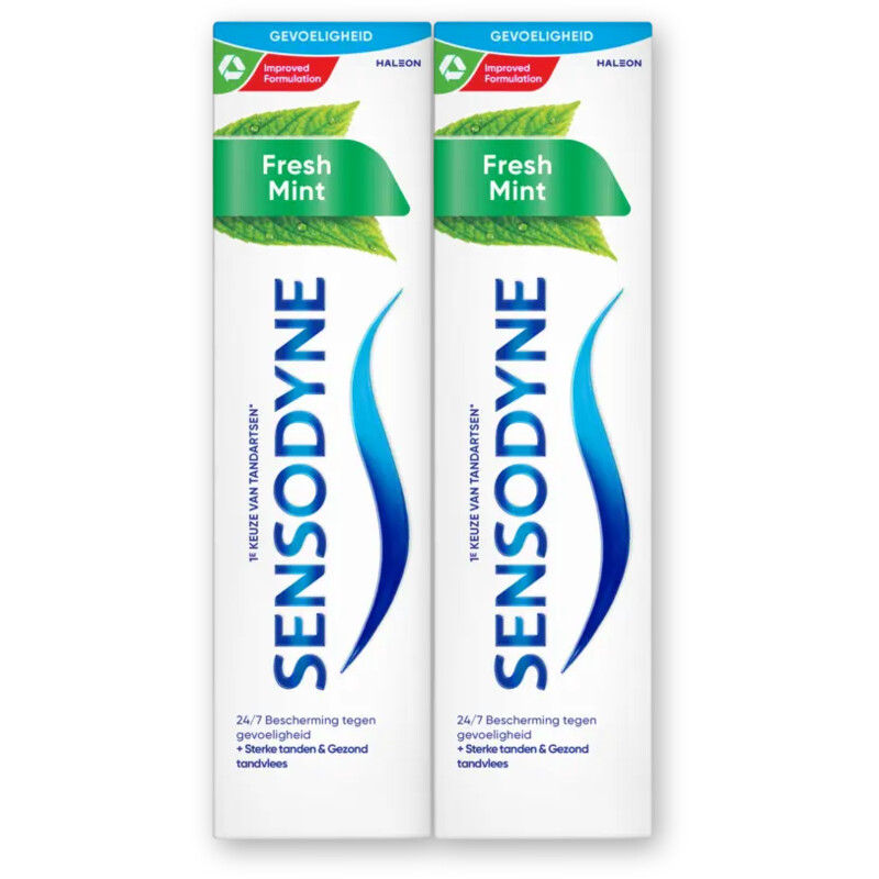 Sensodyne Fresh mint tandpasta 2-pack 2-pack