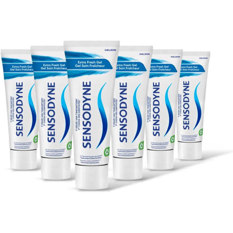 Sensodyne Extra fresh gel tandpasta 6-pack