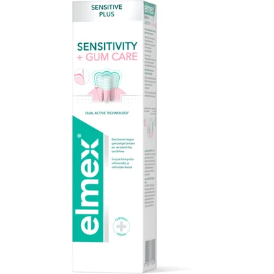 Elmex Tandpasta sensitive plus gum