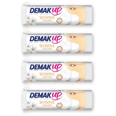 Demak'Up Sensitive rond wattenschijfjes 4-pack
