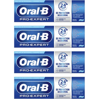 Oral-B Pro-expert gezond wit tandpasta 4-pack