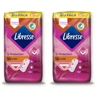 Libresse Ultra regular maandverband bigpack 2pack