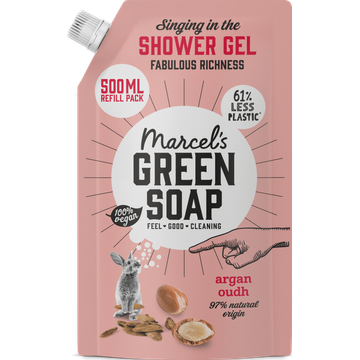 Marcel's Green Soap Handzeep argan & oudh navulling