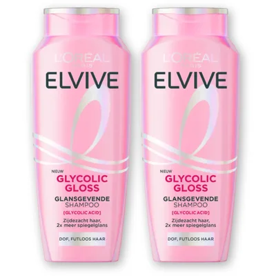 L'Oréal Paris Elvive Glycolic gloss shampoo 2-pack