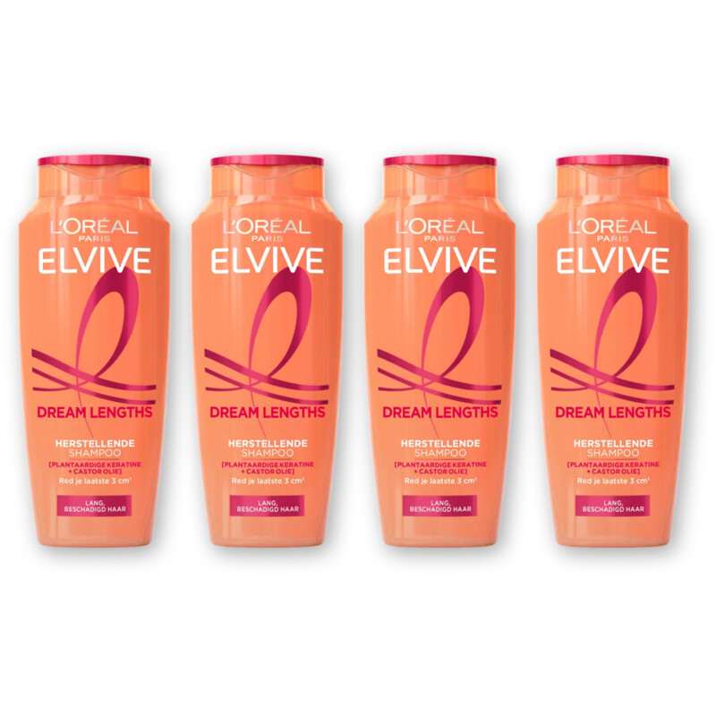 L'Oréal Paris Elvive Dream lengths shampoo 4-pack