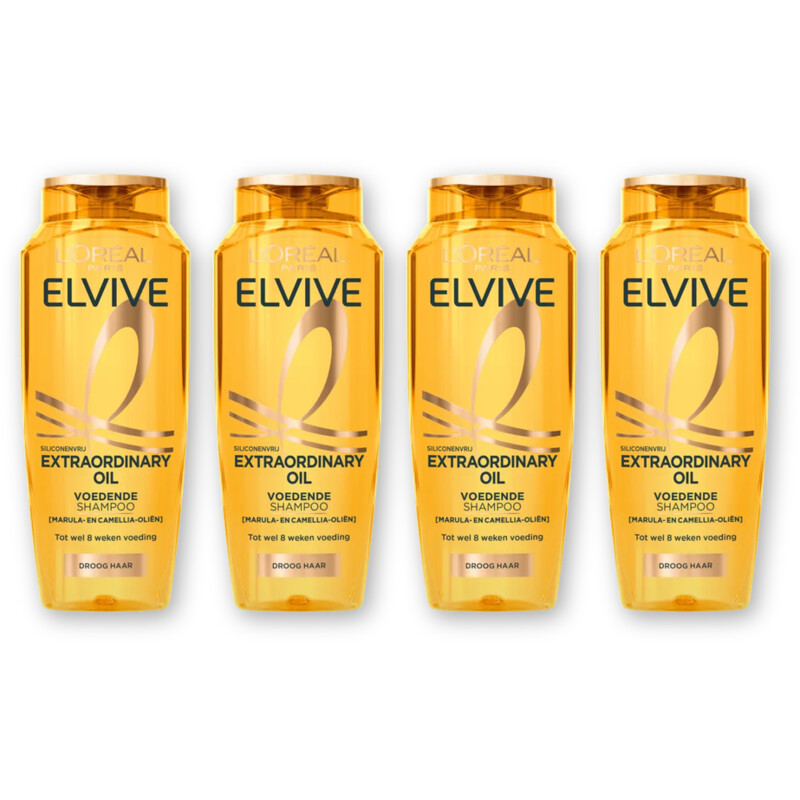 L'Oréal Paris Elvive Extraordinary shampoo 4-pack